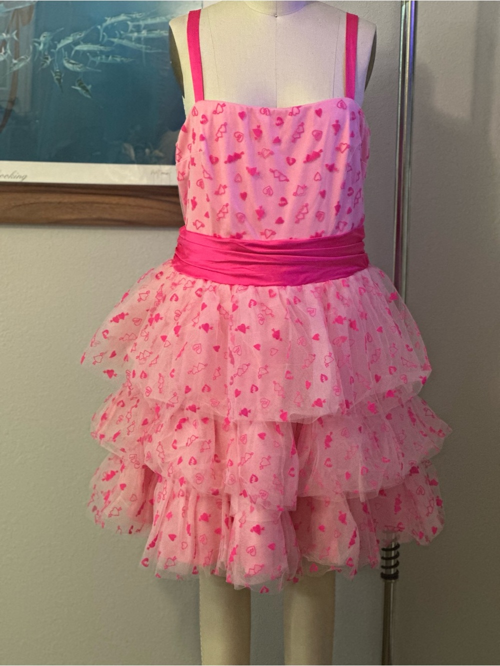 Betsey Johnson Torrid Tiered Oversized Bow Mini Dress